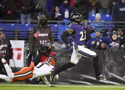 Los Ravens aseguran la AFC Norte tras ganarle a Browns