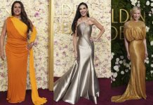 Celebridades en la alfombra roja de los Globos de Oro 2025