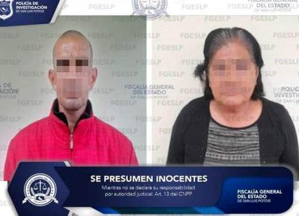 Detienen a dos personas por violencia familiar en Soledad de Graciano Sánchez