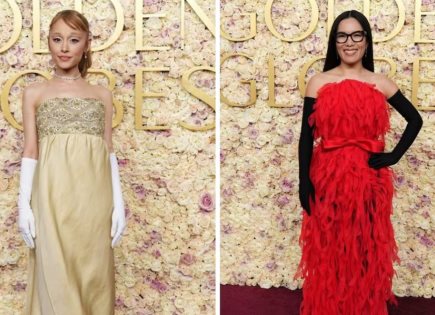 Los looks decepcionantes en los Globos de Oro 2025