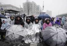 Protesta en Corea del Sur por destitución de Yoon Suk Yeol