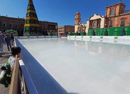 Se restablece pista de hielo en Fundadores