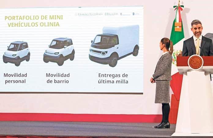 Gobierno producirá vehículos eléctricos