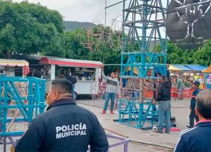 Refuerzan seguridad en las fiestas del “Niño de la Salud”