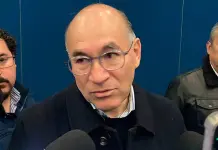 Busca Galindo exponer a Sheibaum modelo de seguridad