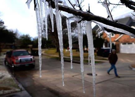 El vórtice polar ahora va a Texas