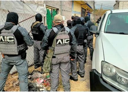 Operativo policial en Yautepec: 16 detenidos por venta de drogas