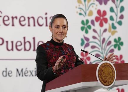 Sheinbaum evita hablar Calderón y Fox en Venezuela