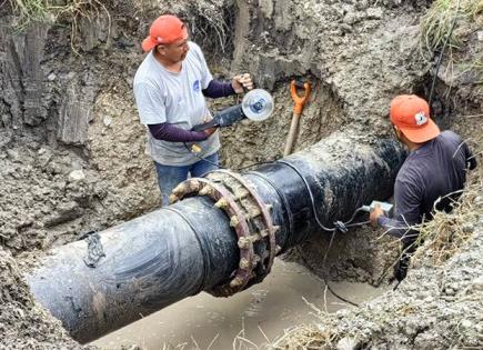 Reanudan abasto de agua a vallenses