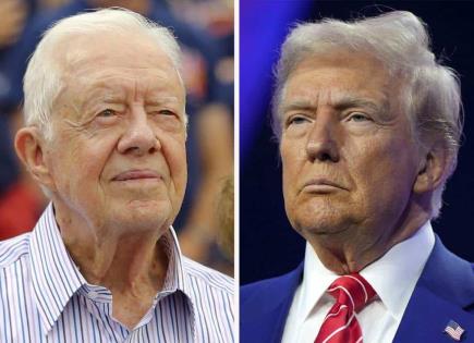 Relación entre Jimmy Carter y Donald Trump