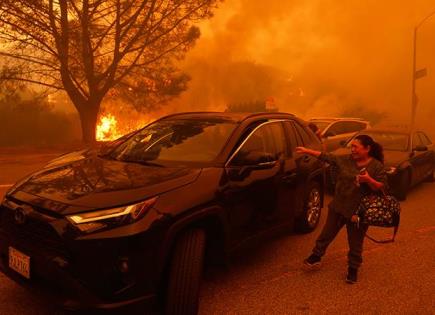 Situación de incendios en Los Ángeles y acciones de la SRE