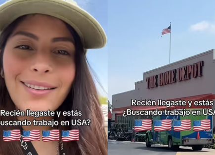 Consejos de una tiktoker para encontrar trabajo en Estados Unidos