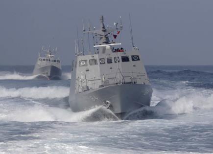 Demostración de defensas marítimas de Taiwán ante tensiones con China