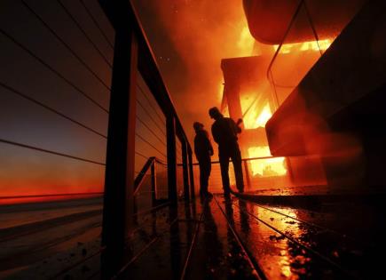 Impacto de los incendios en Los Ángeles y Hollywood Hills