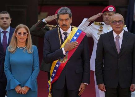 Maduro jura ante el Parlamento como presidente de Venezuela