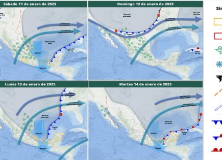 Prepárate: frío, viento y lluvia llegan con el frente frío 22