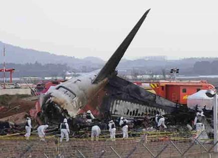 Cajas negras de avión coreano no grabaron