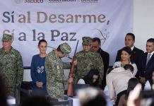 Canje de Armas por Electrodomésticos como parte de la campaña Sí al desarme y sí a la paz