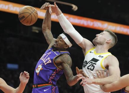 Devin Booker y los Suns de Phoenix brillan en la victoria sobre el Jazz de Utah