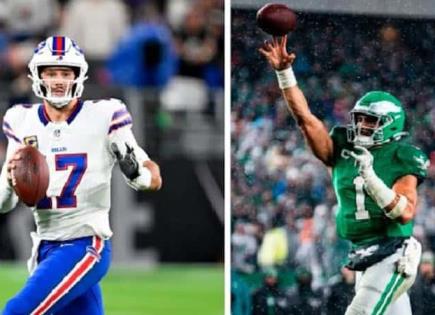 Eagles y Bills lideran como los favoritos