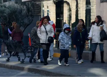 Frío extremo deja mínimas de 1°C y lluvias en varias zonas de SLP
