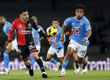 Cruz Azul no pasó del empate con Atlas