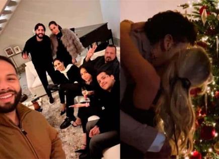 Familia Aguilar niega infidelidad de Christian Nodal