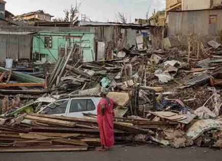 Islas Mayotte reciben azote de otra tormenta