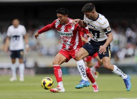 Victoria de Pumas sobre Necaxa en el Clausura 2025