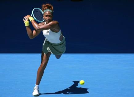 Coco Gauff inicia con victoria en el Abierto de Australia