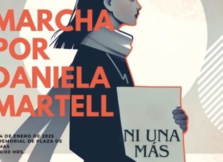 Este martes habr&aacute; marcha por Daniela Martell a&uacute;n desaparecida
