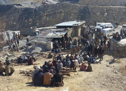 Recuperación de cuerpos y rescate de mineros en Pakistán