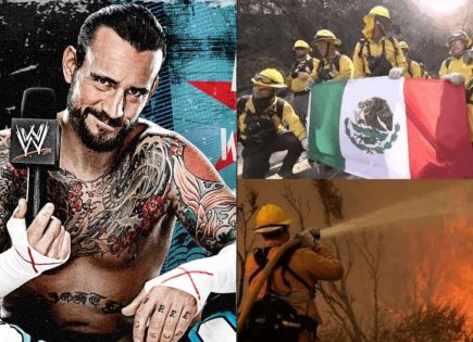 CM Punk agradece a bomberos y reta a John Cena en WWE