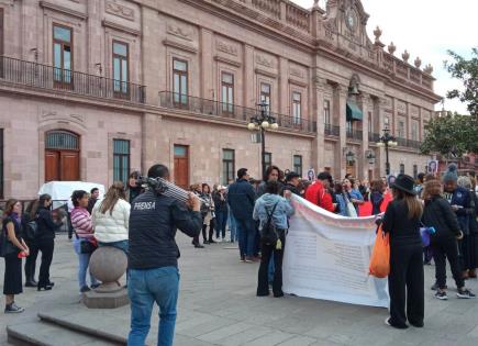 ¡Nos falta Daniela! Familiares exigen justicia ante Fiscalía en SLP