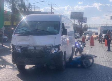 Muere motociclista en choque sobre carretera a Rioverde