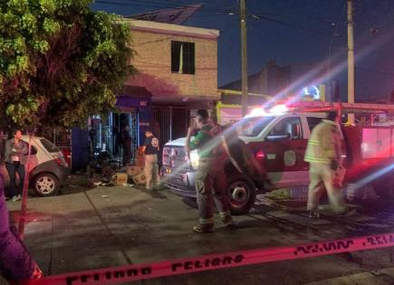 Flamazo en expendio de cerveza deja un lesionado