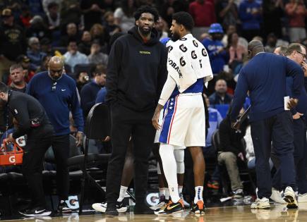 Joel Embiid y su lucha contra las lesiones en los 76ers