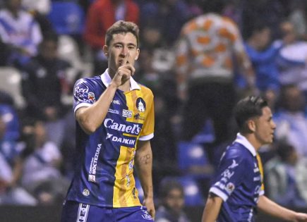 Triunfo de Atlético de San Luis sobre Puebla en un partido disputado