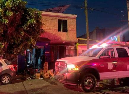 Un herido, en flamazo en expendio de cerveza