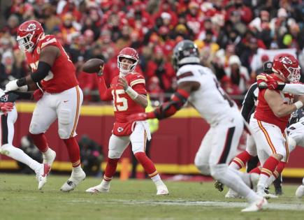 Triunfo de los Chiefs sobre los Texans en juego de campeonato AFC