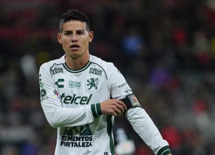 James Rodríguez debuta con León en la Liga MX