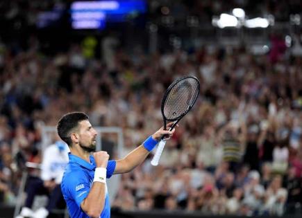 Protesta de Novak Djokovic en el Abierto de Australia