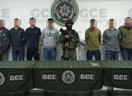 Desmantelan célula delincuencial en Guadalcázar; son 11 los detenidos Desmantelan célula delincuencial en Guadalcázar; son 11 los detenidos