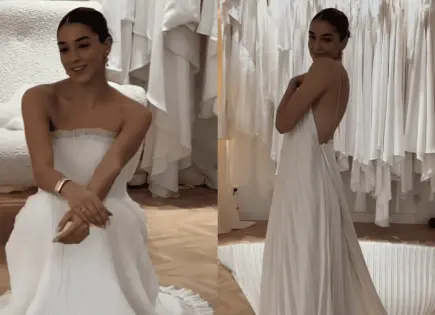 Hija de Biby Gaytán llega a México para su boda