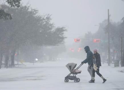 Impacto de la Inusual Tormenta Invernal en Estados Unidos