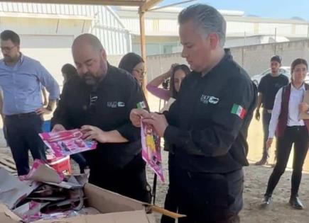 IMPI destruye mercancía apócrifa de Barbie procedente de China