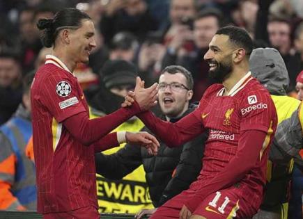 Liverpool supera a Lille y clasifica