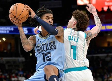 Grizzlies triunfan ante los Hornets