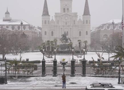 NBA pospone partido entre Bucks y Pelicans por tormenta de nieve en Nueva Orleans