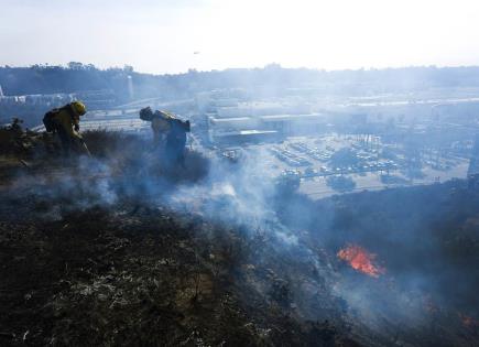 Situación actual de los incendios forestales en California